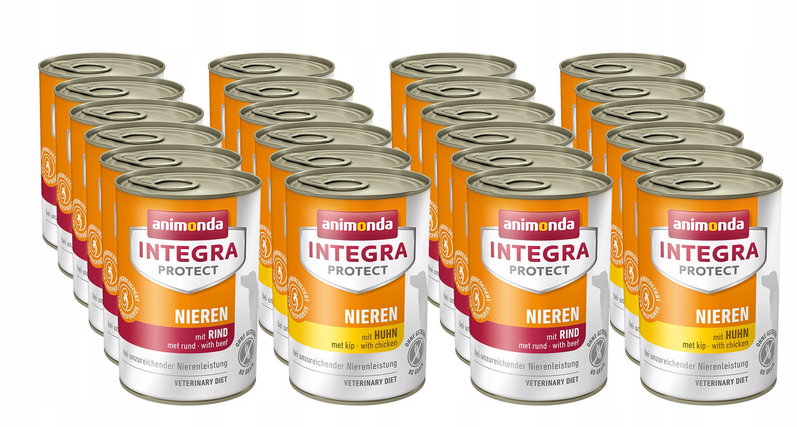 Animonda Integra Protect Renal (Nieren) 24x400g mix chutí (ledviny)