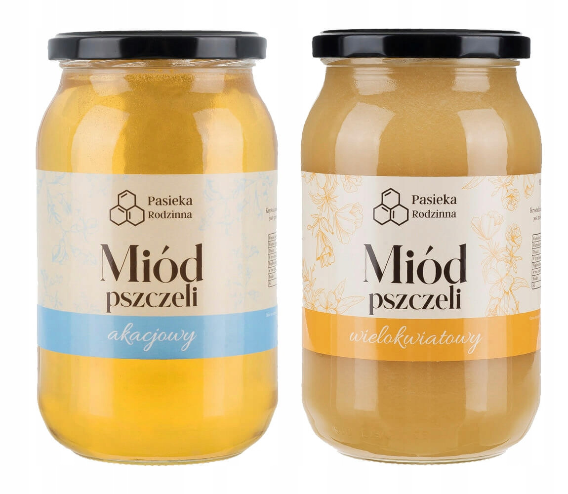 Med mnohokvětý Akátový med 1150 g Polské