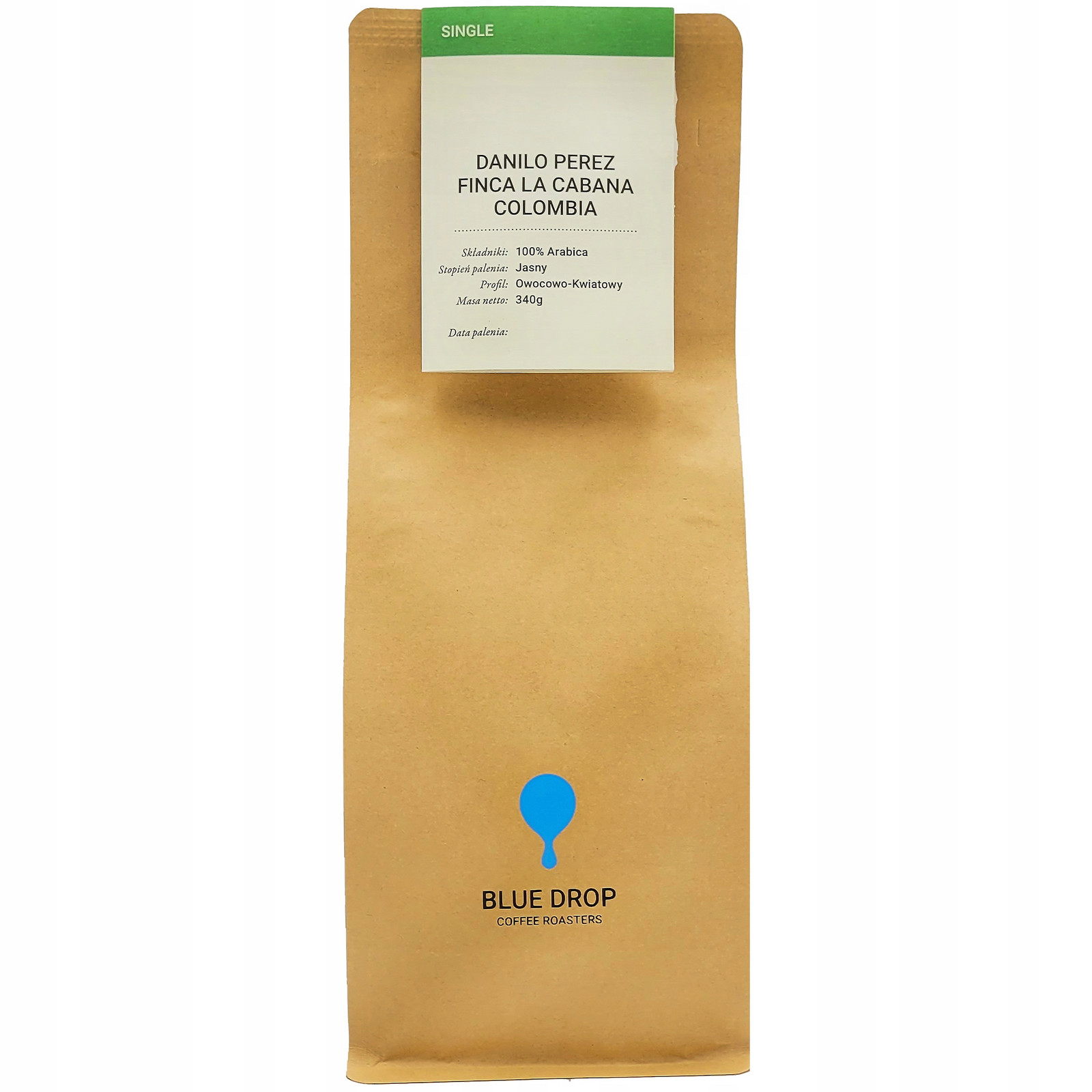 Káva zrnková světle pražená Káva 100%Arabica Specialty Colombia Fermentace