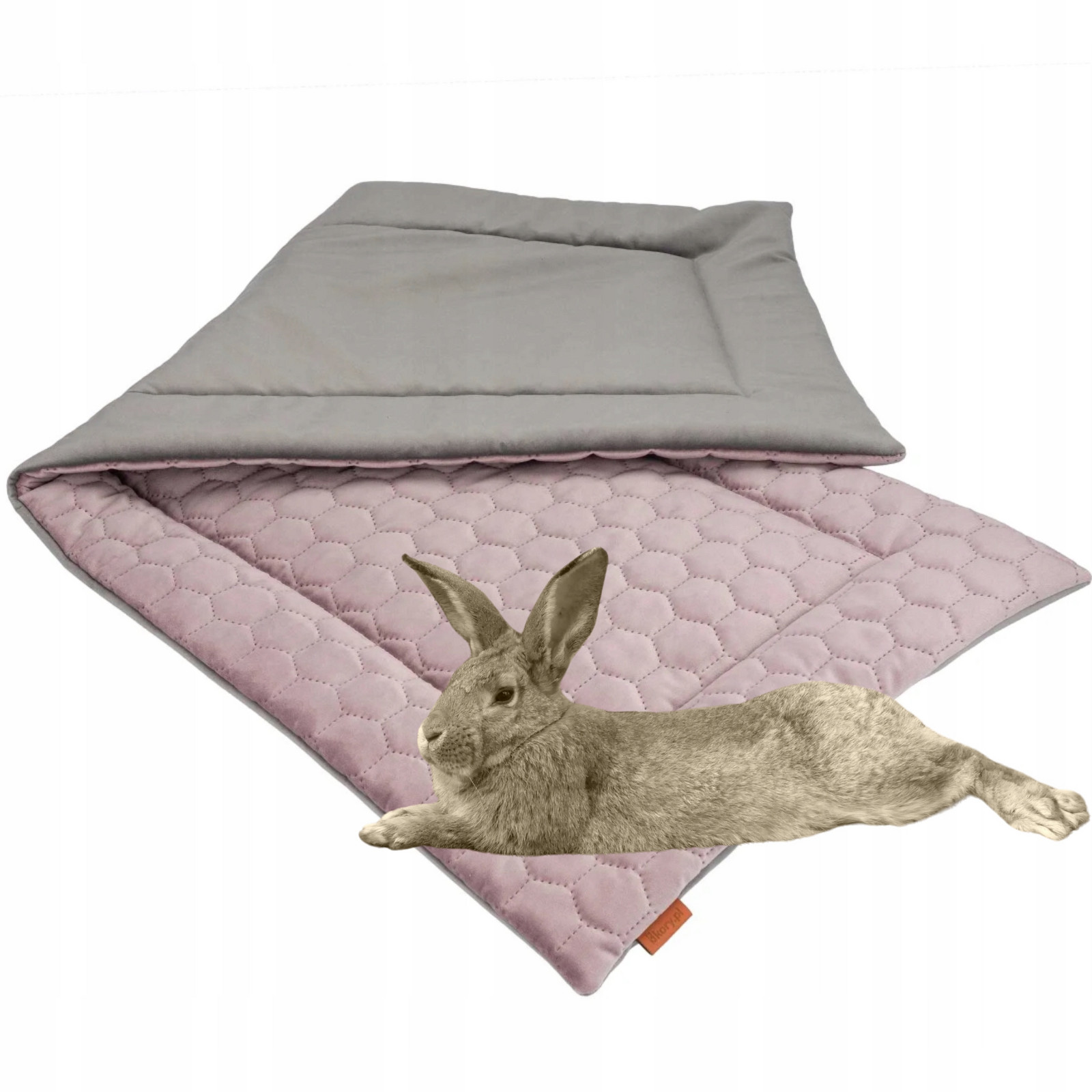 Podložka Matrace do klece pro hlodavce Myši Králíka Prasátka 145x110cm Růžová