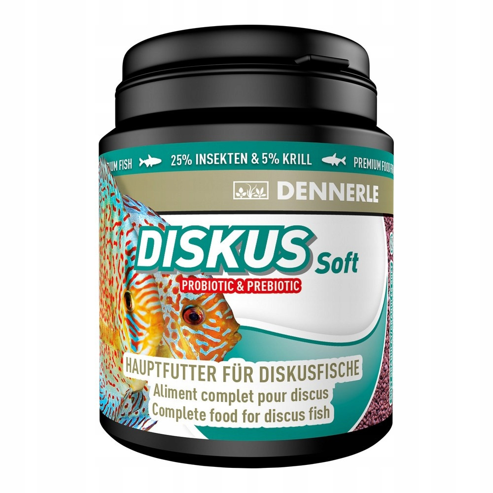 Dennerle Hlavní krmivo pro paletky Diskus Soft, 200 ml (7521)