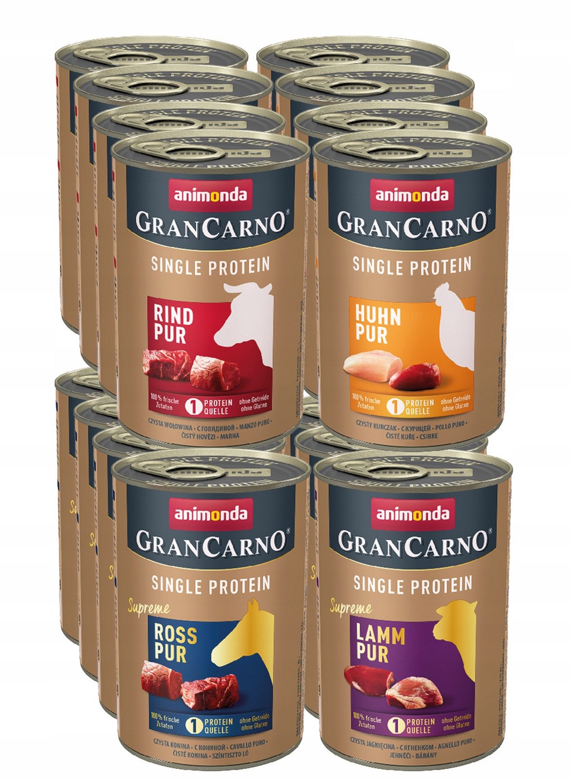 Animonda Single Protein Supreme MIX Set 400g x16