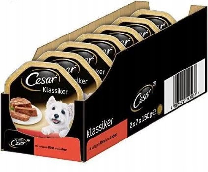 Cesar krmivo mokrá játra 2,1 kg