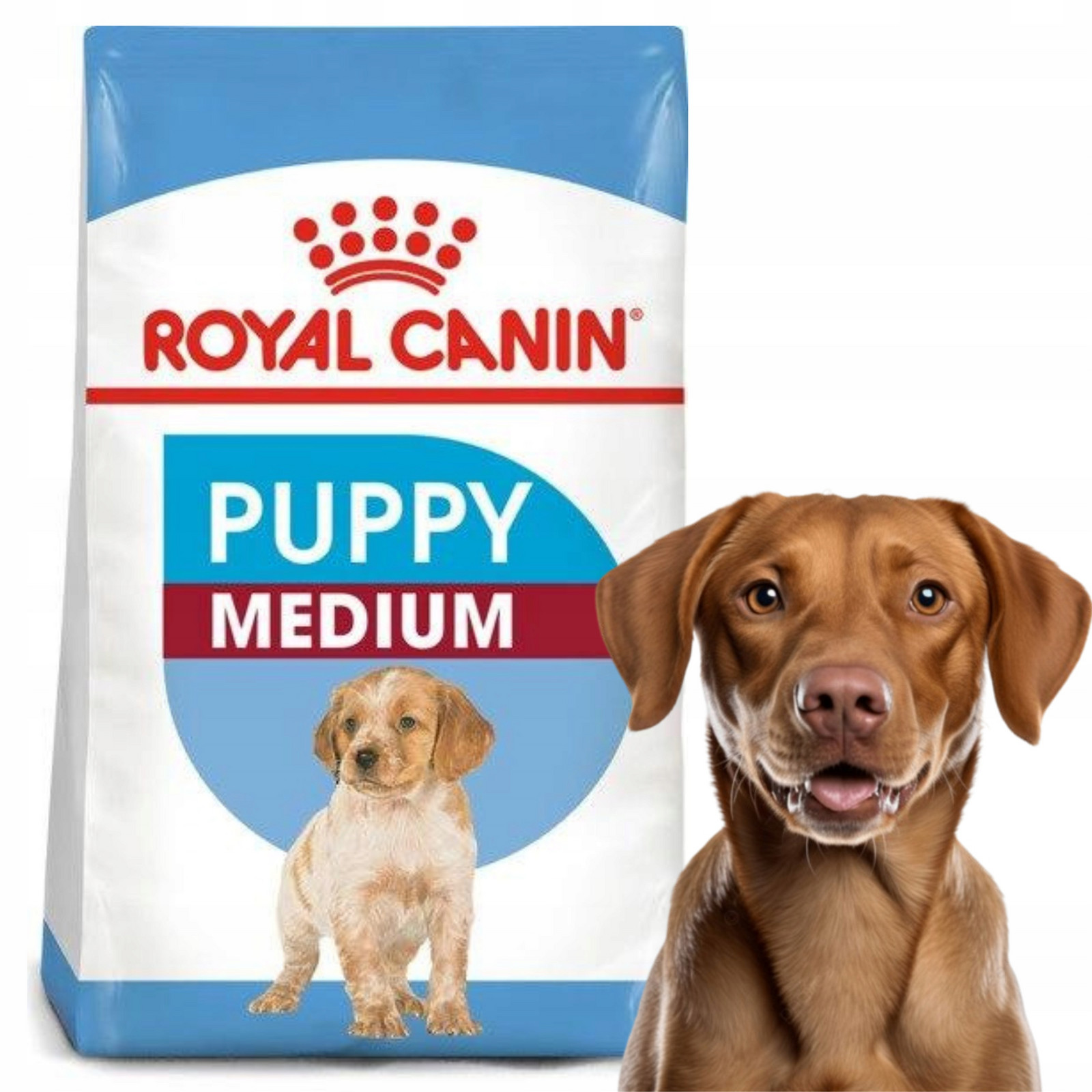 Royal Canin Medium Puppy Junior Suché Krmivo Štěně Mladý Pes 15KG