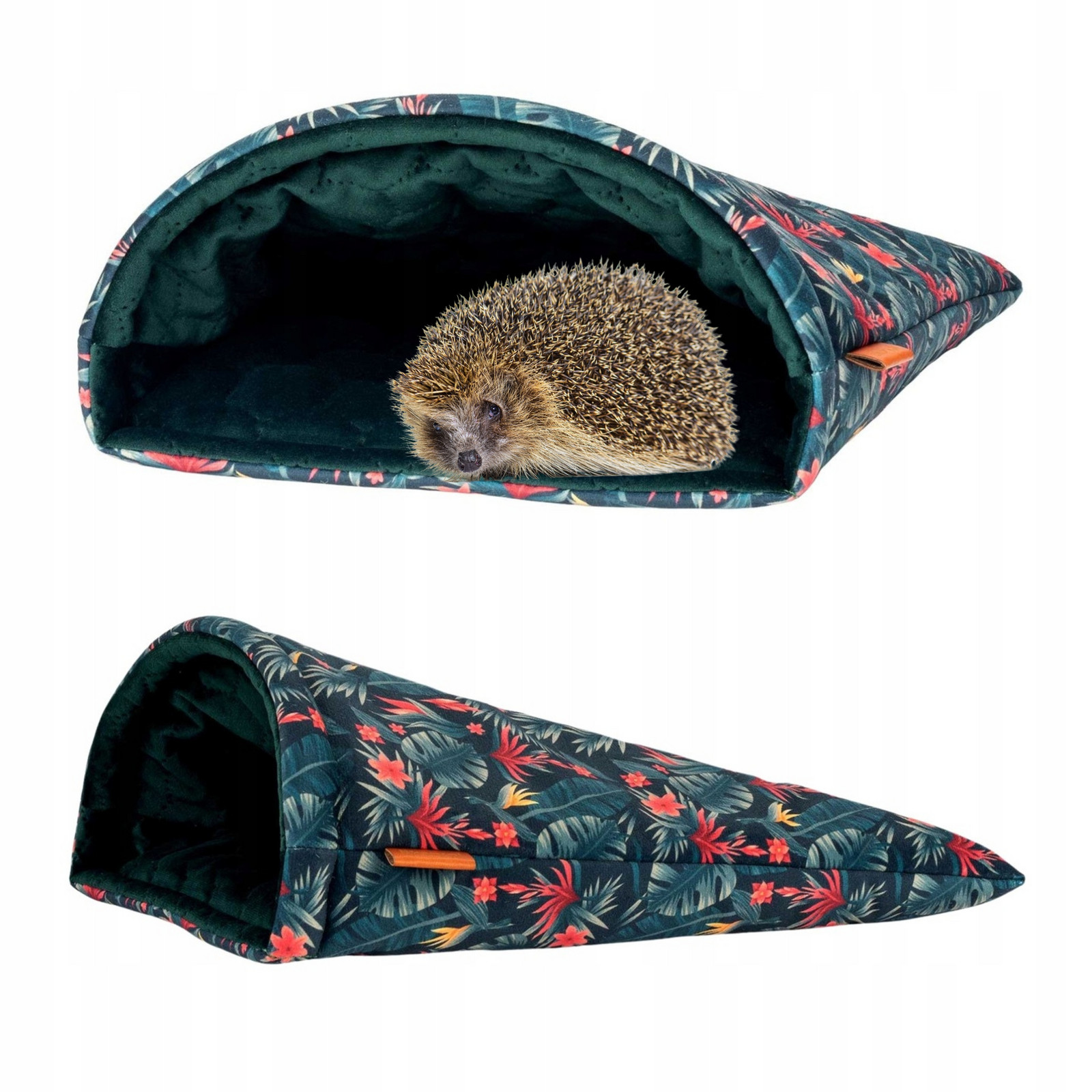 Norka Tunel Velký Dům pro Ježka Křeček Prasátka Myšky Hlodavci 30x30 Monstera