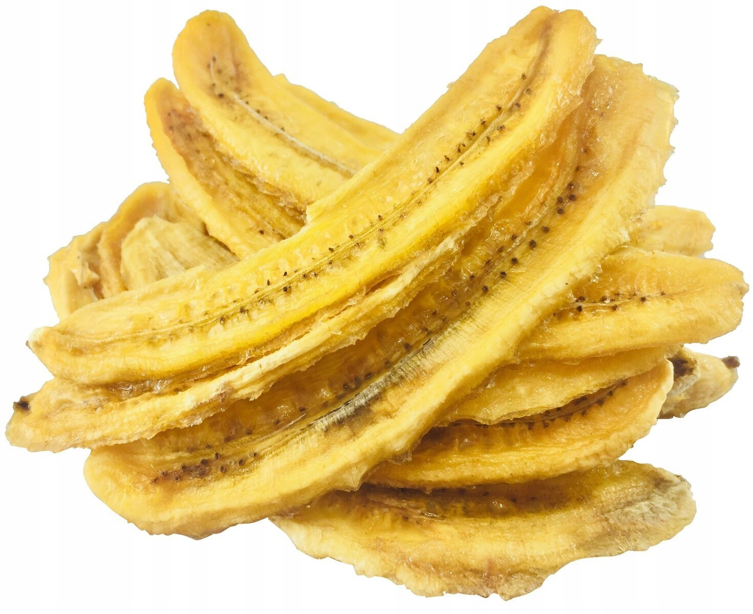 Banány sušené bez cukru 1kg plátky banánu