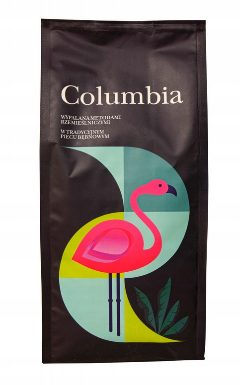 Káva zrnková Quba Caffe Columbia 100% arabica 1 kg