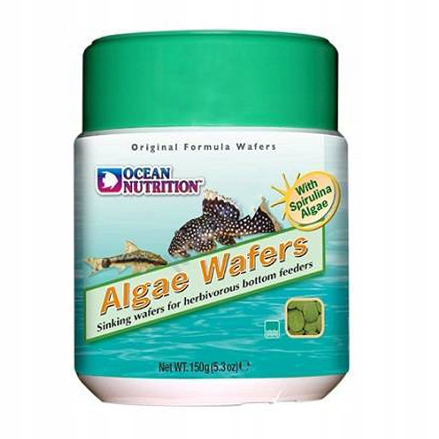 Ocean Nutrition Algae Wafers 150 g – krmivo pro ryby žijící při dně