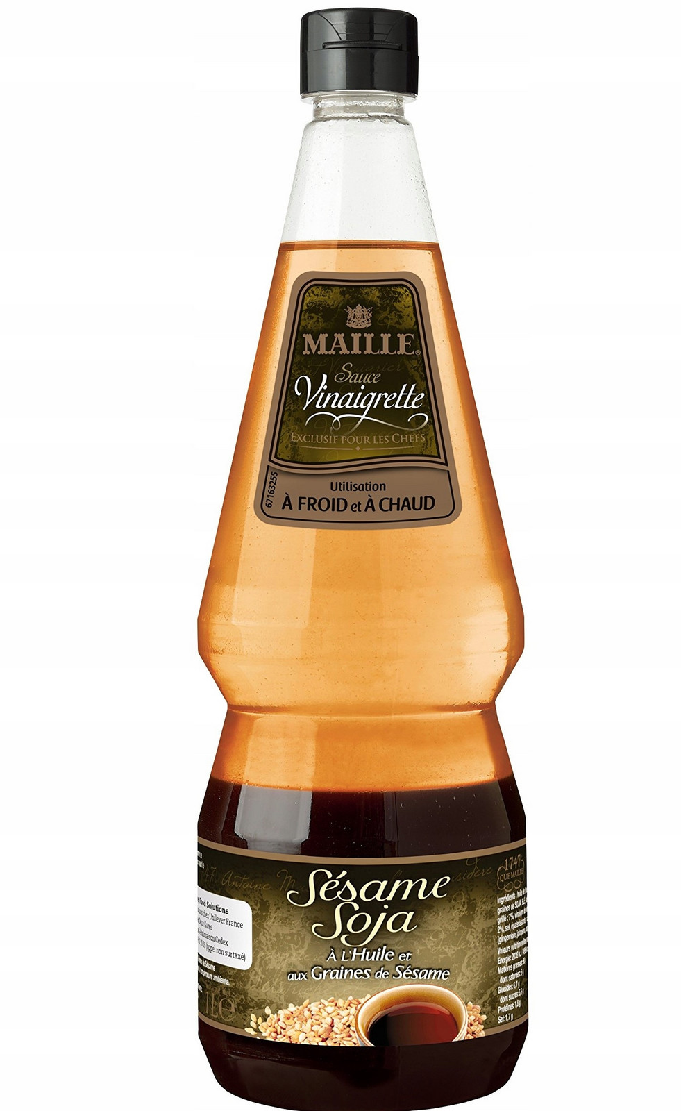 Winegret sójová omáčka sezamová semínka dresink Maille 1 l