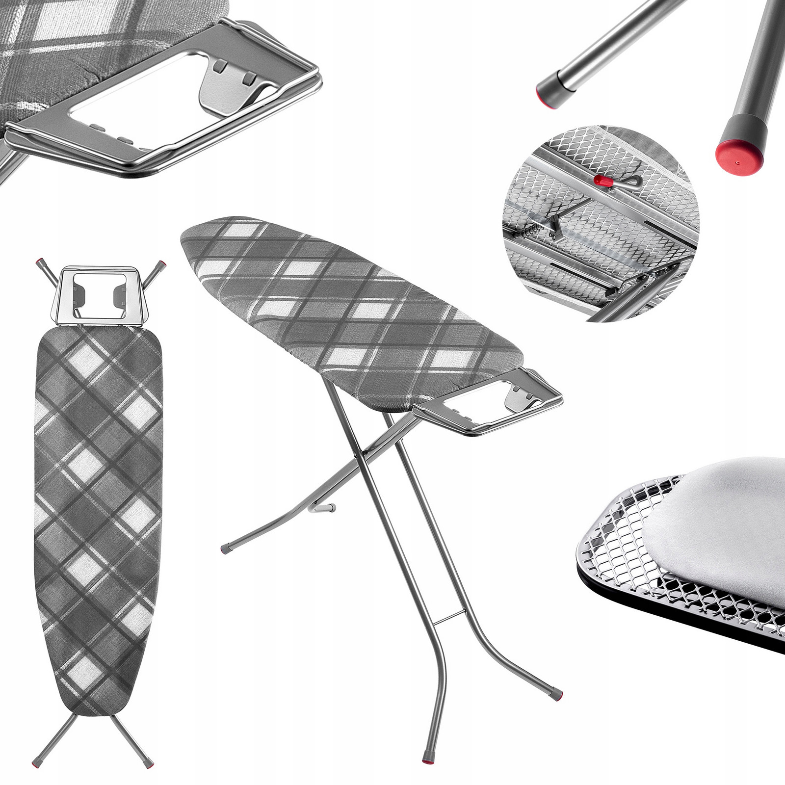 Žehlicí Prkno 120x38cm Rukojeť Žehlička