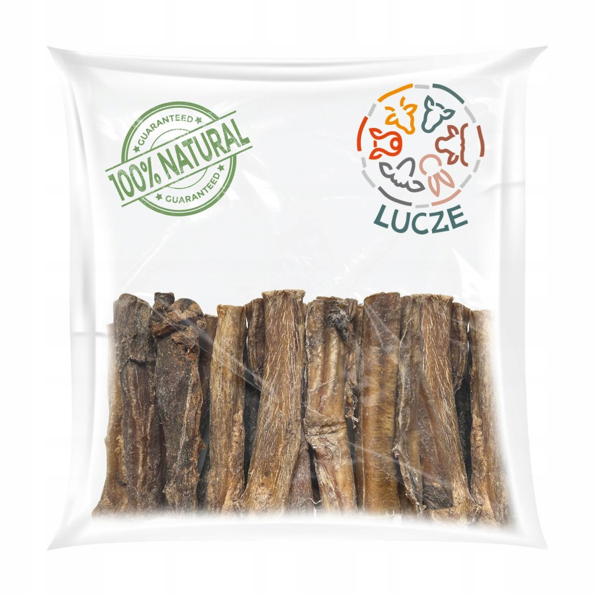 Lucze psí pamlsek Hovězí Penisy 12 cm Sušené 500 g