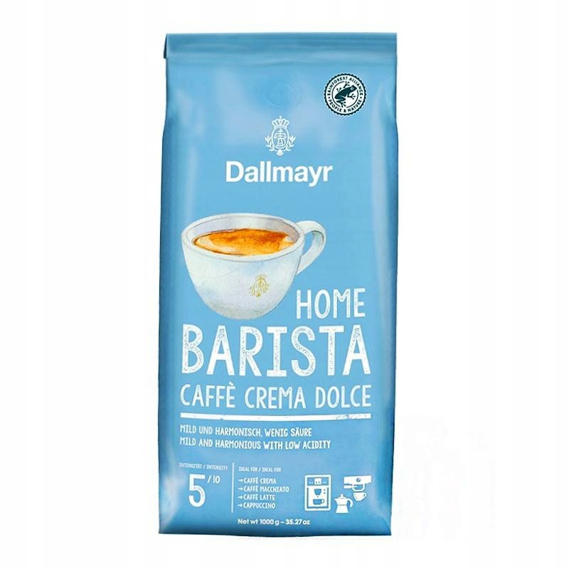 Dallmayr Home Barista Caffè Crema Dolce Káva Zrnková 1 kg