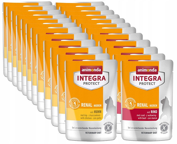 Animonda Integra Renal (Nieren) 24x85g mix chutí (selhání ledvin)