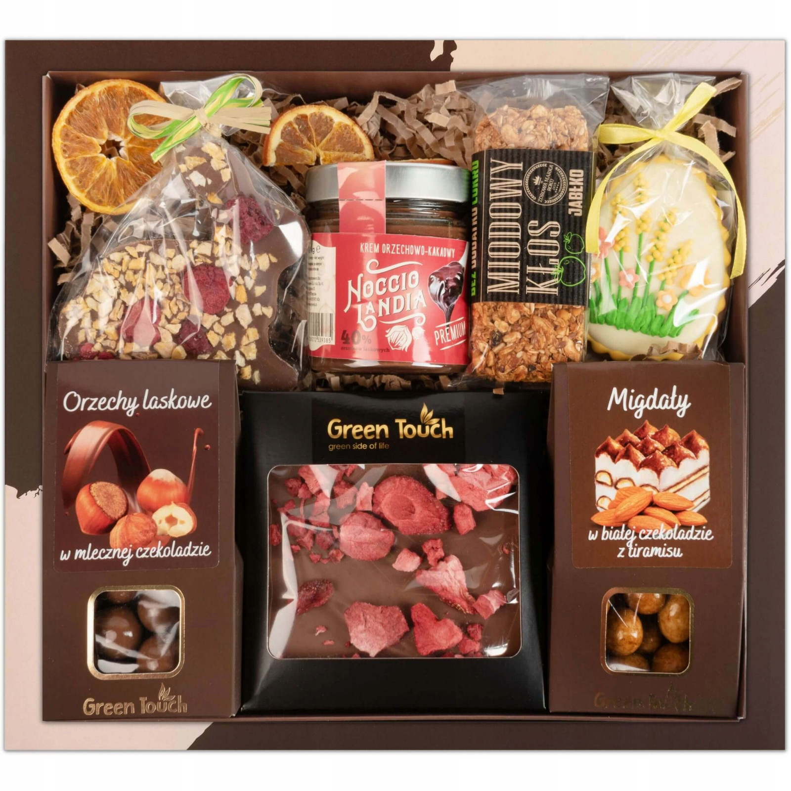 Sada prémiových sladkostí na Velikonoce dárek zajíc