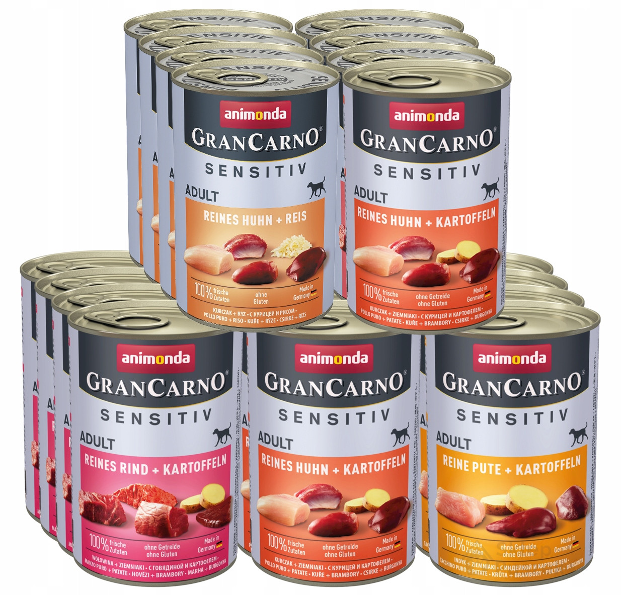 Animonda GranCarno Sensitiv MIX Set 400g x20