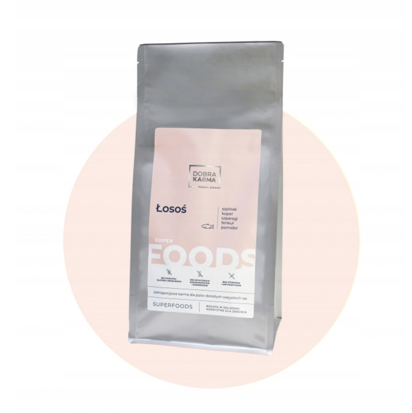 Dobra karma suchý losos 8 kg