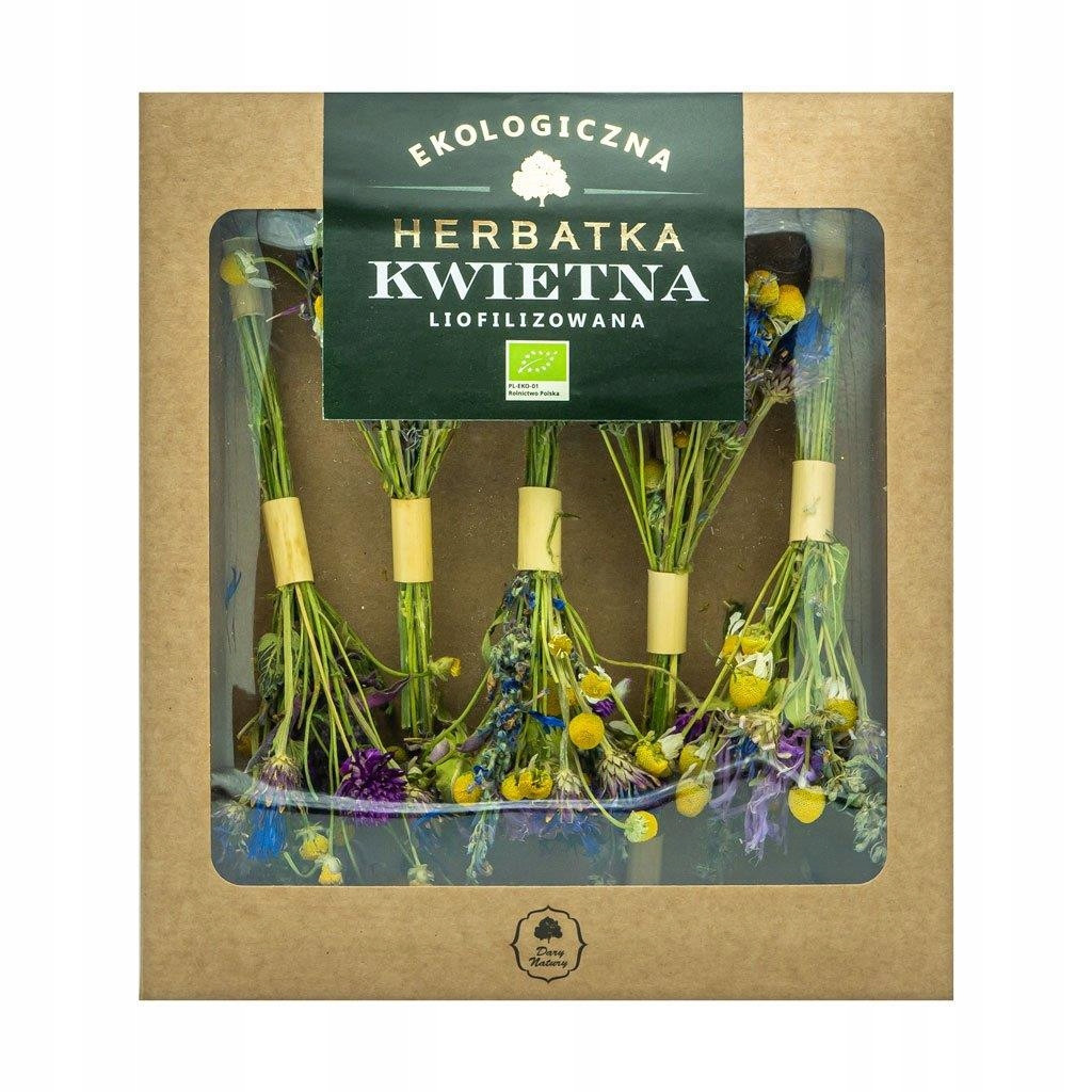 Dary natury Květinový lyofilizovaný čaj na tyčince bio (5 x 2,5 g) 12,5 g