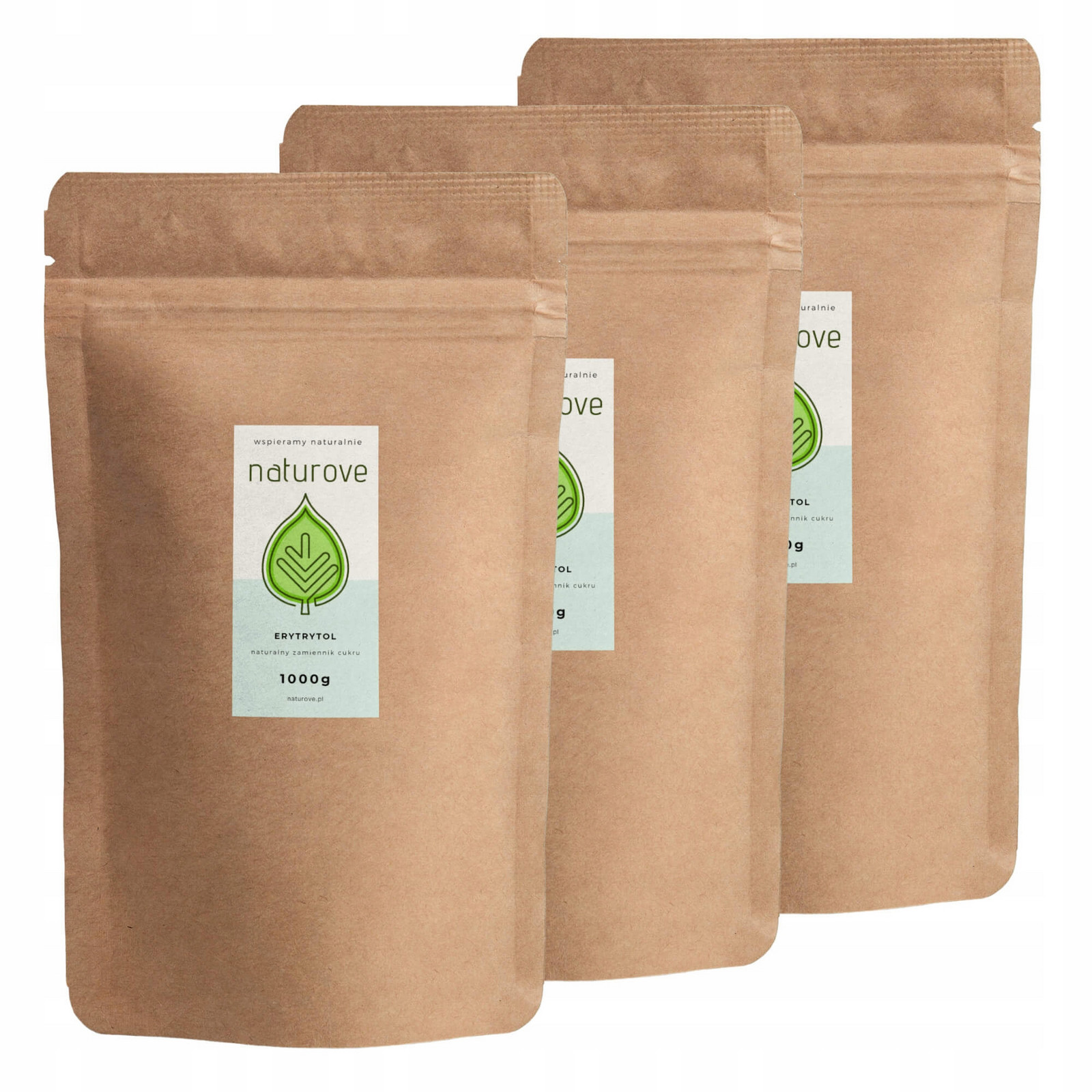 3x Erythritol naturove nízkokalorická náhražka cukru pro diabetiky 3 kg