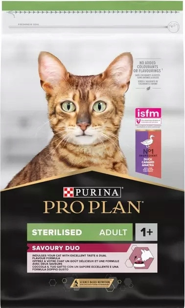 Purina Pro Plan Cat sterilizovaná kachna a játra 10kg