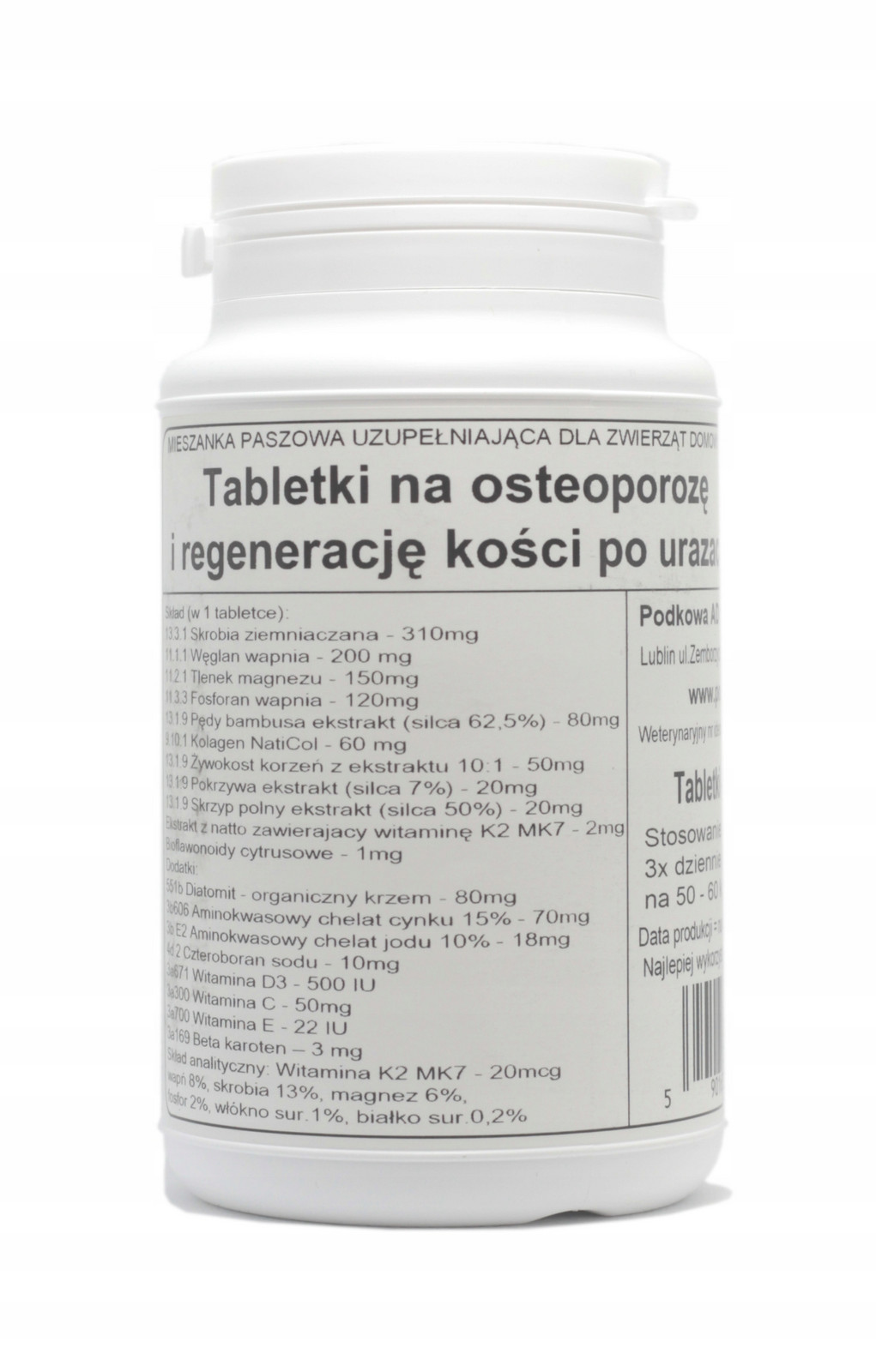 Tablety po úrazech Osteoporóza Podkowa 350 kusů