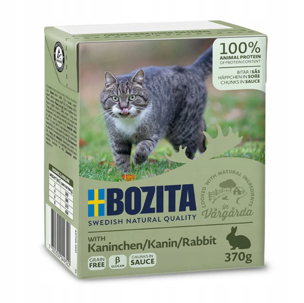 Bozita kousky v omáčce 12 x 370 g - králík