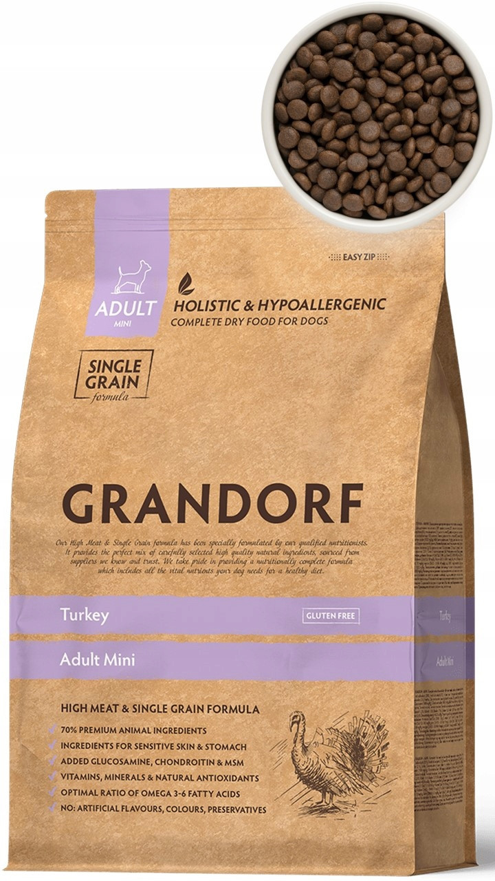 Grandorf Turkey Adult Mini Breed 3 kg Dárek