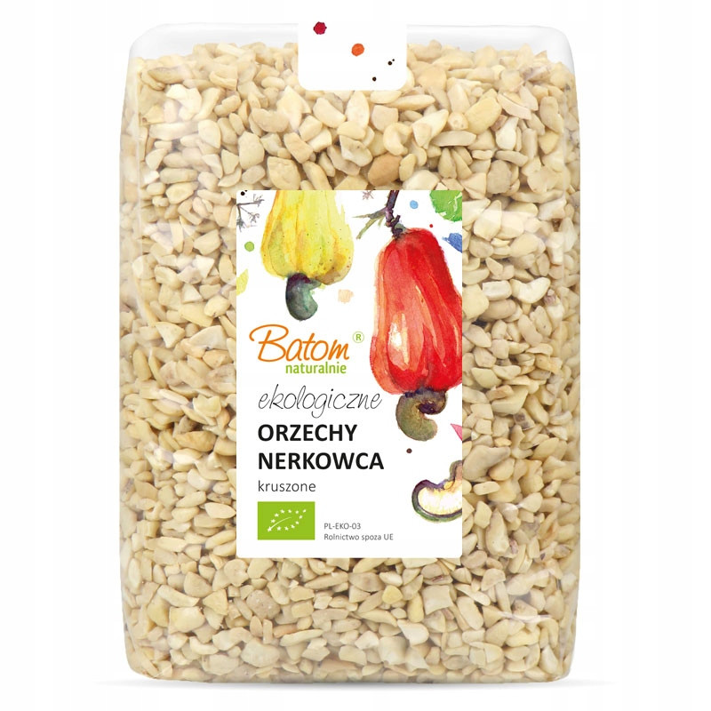 Batom kešu ořechy drcené bio 1 kg