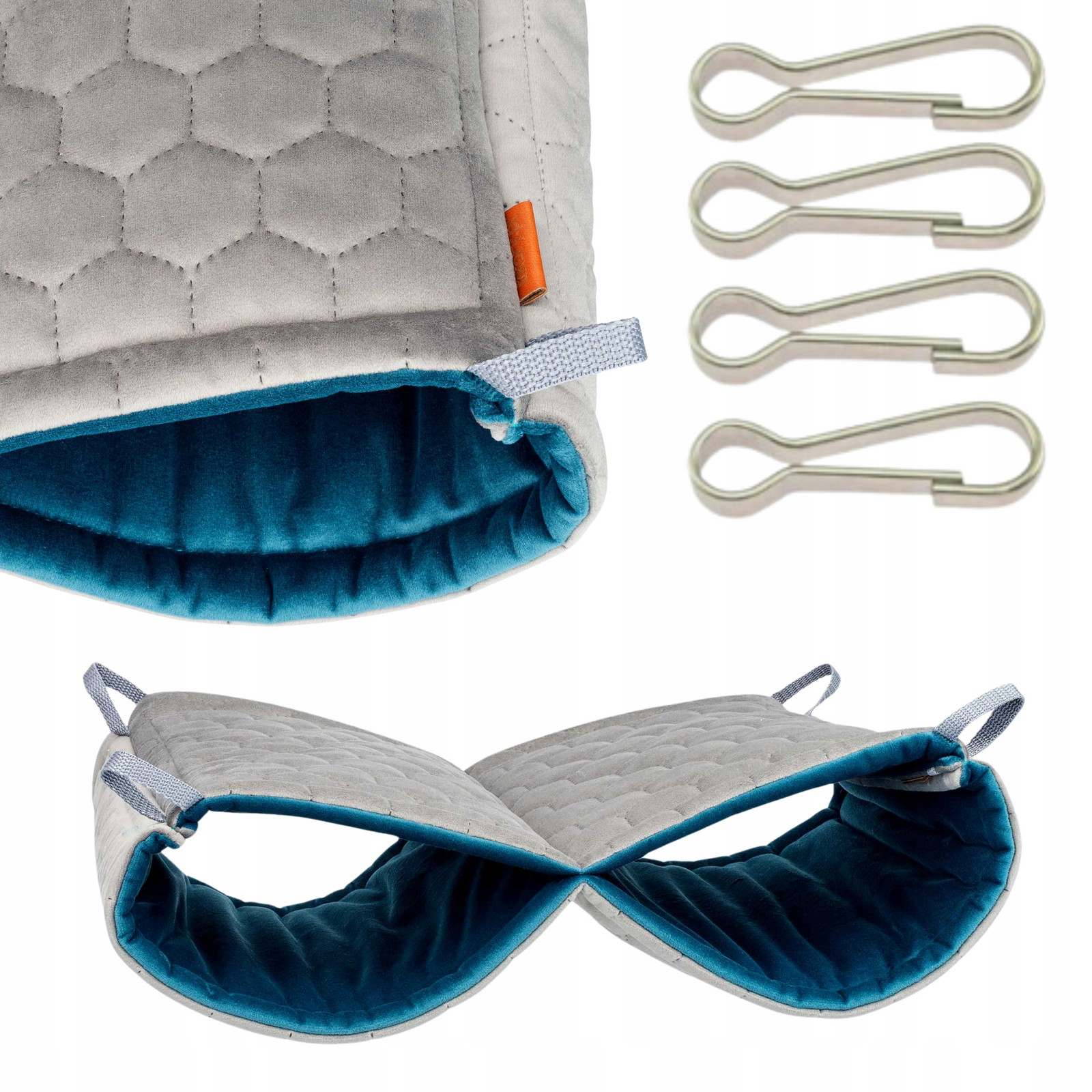 Houpací Síť Dvojitá Široká Fretky Myši Látková do klece 30x60cm uKory