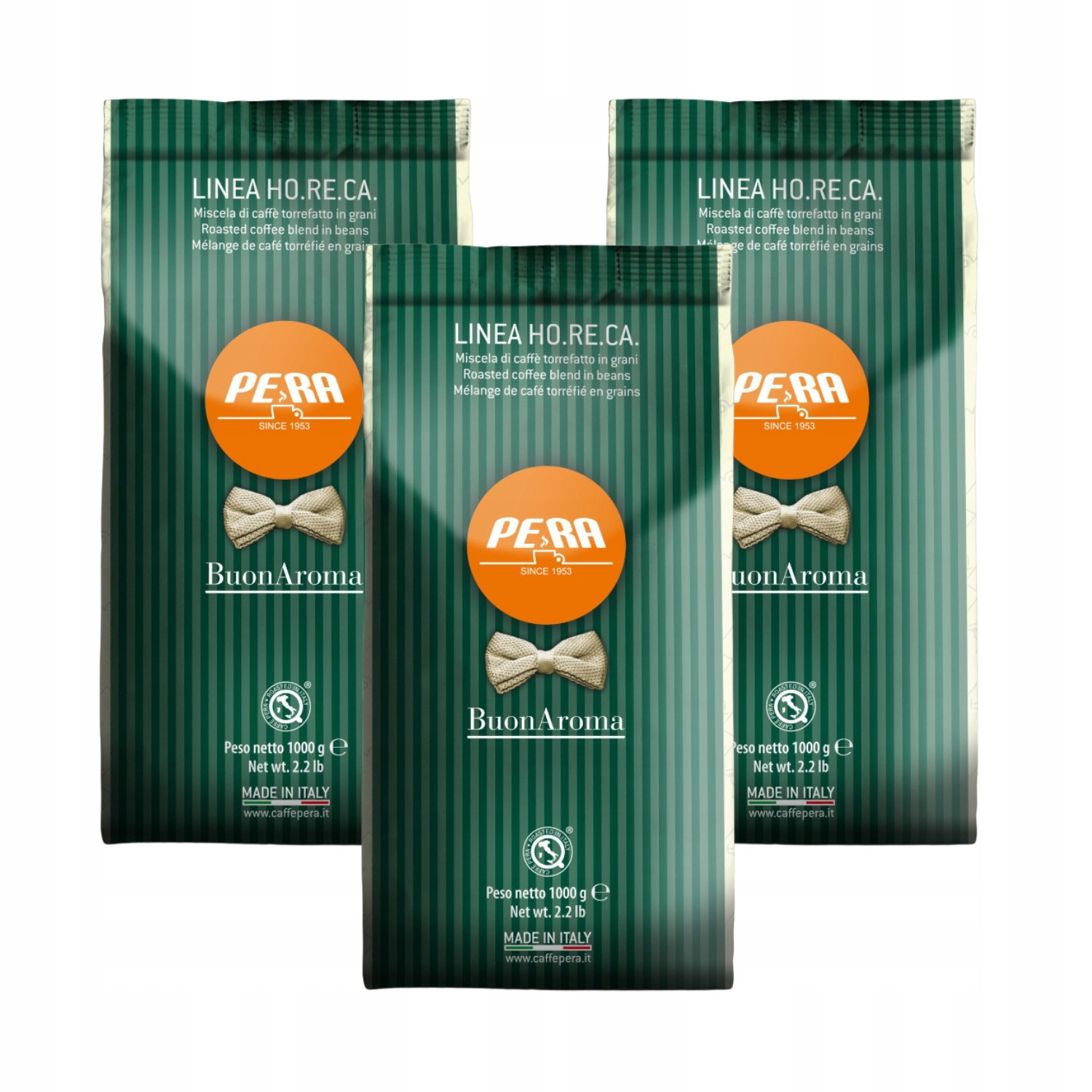Káva zrnková Pera Buon Aroma 3kg Italská káva káva Arabika, Robusta