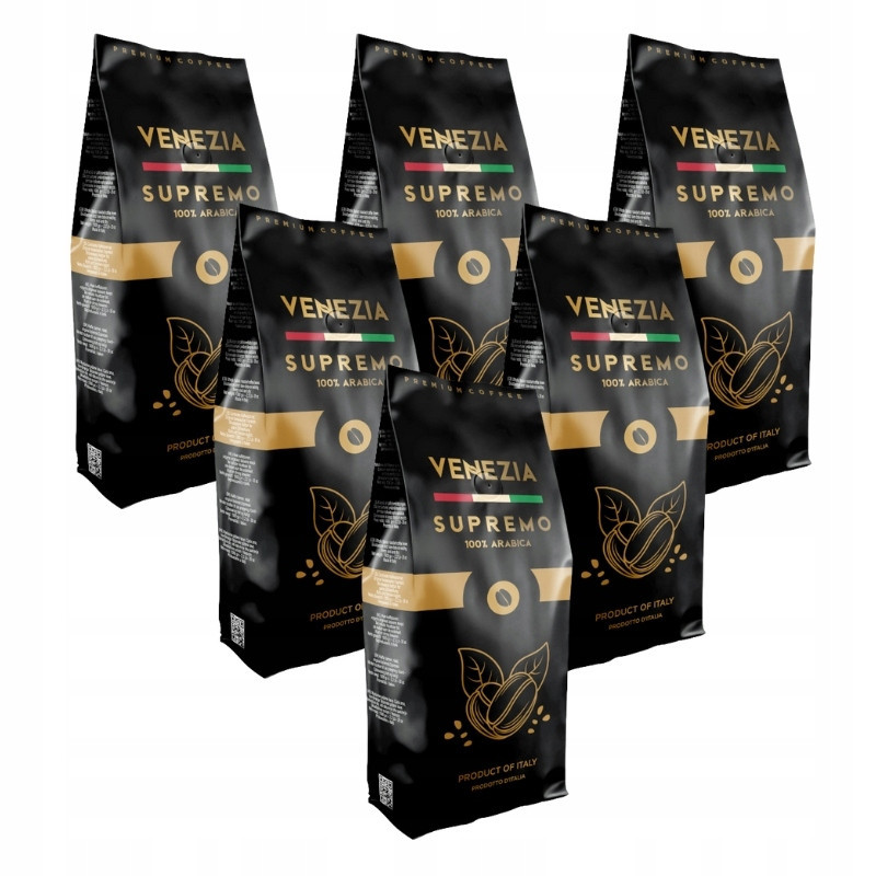 Zrnková káva Venezia Supremo 100% Arabica 6kg