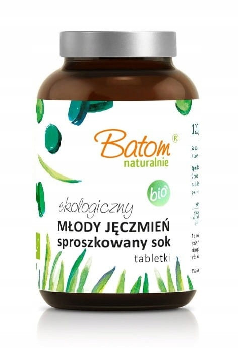 Mladý Ječmen Práškový Šťáva 500 mg Tablety 120 g Batom