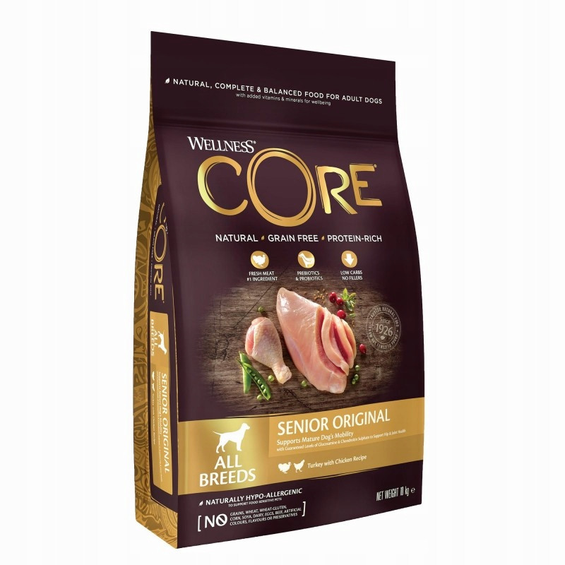 Wellness Core krmivo suché krůta 10 kg