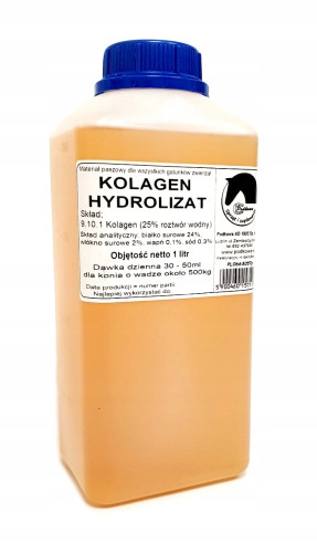 Kolagen hydrolyzát kapalina 1l Podkowa