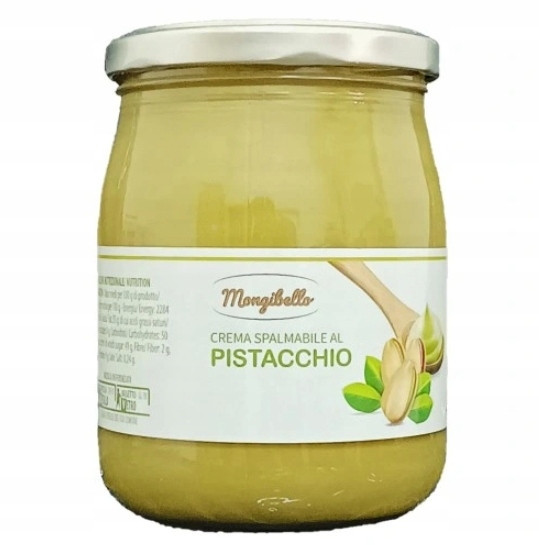 Pistáciový krém Crema Di Pistacchio 600 g italský velký kelímek máslo pistácie