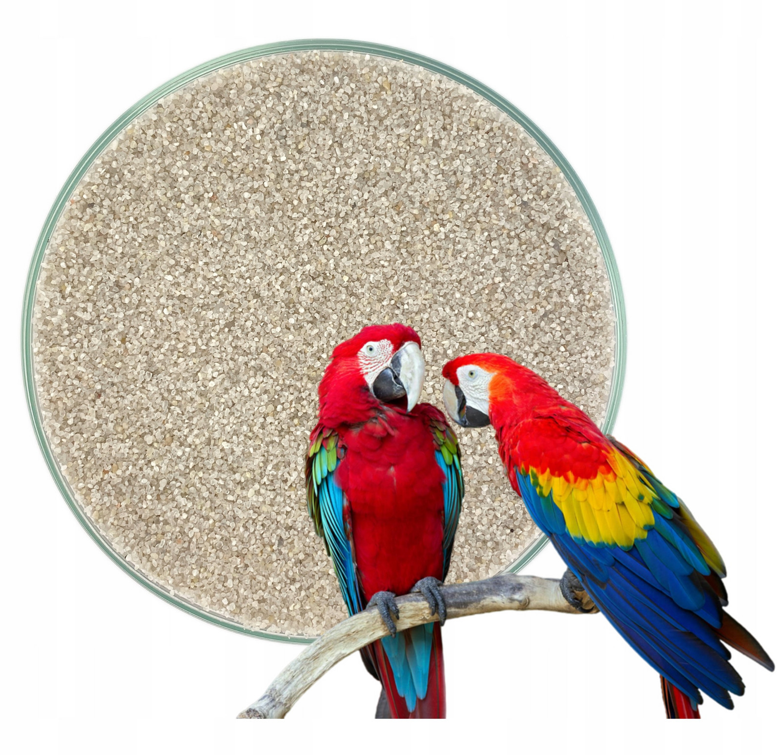 Písek Pro Papoušky Exotického Ptactva Kvalita 30 Kg