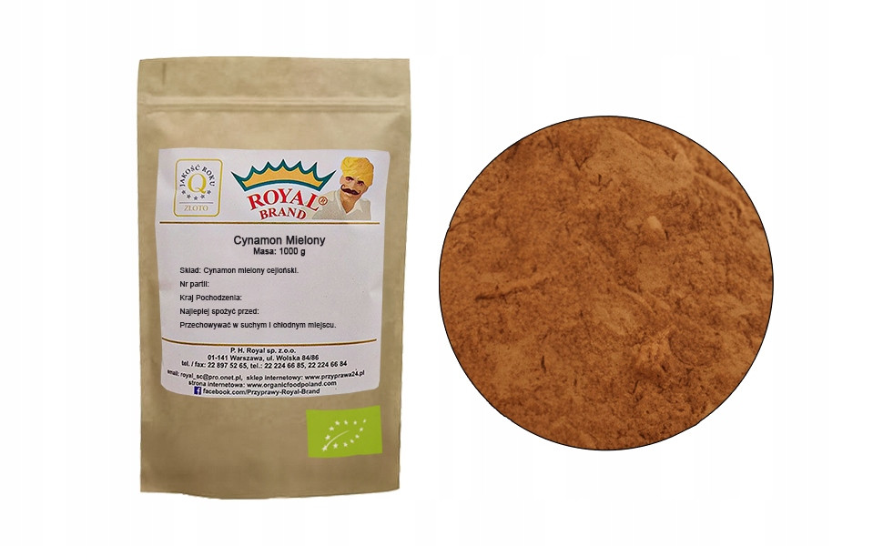 Skořice Cejlonská Mletá Bio 1 kg Bio