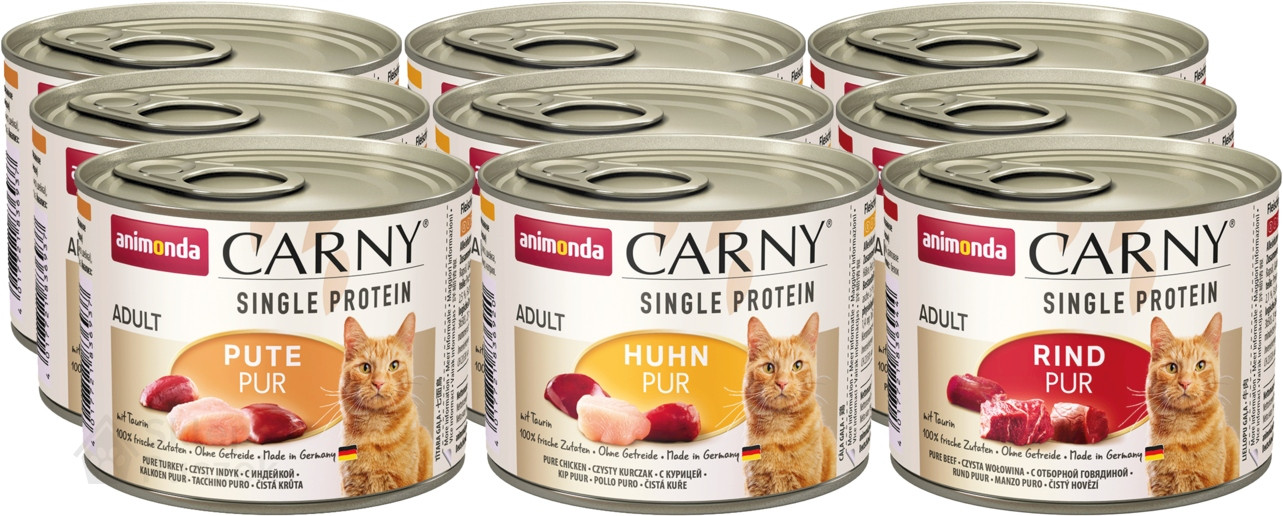 Animonda Carny Single Protein 18x200g mix chutí