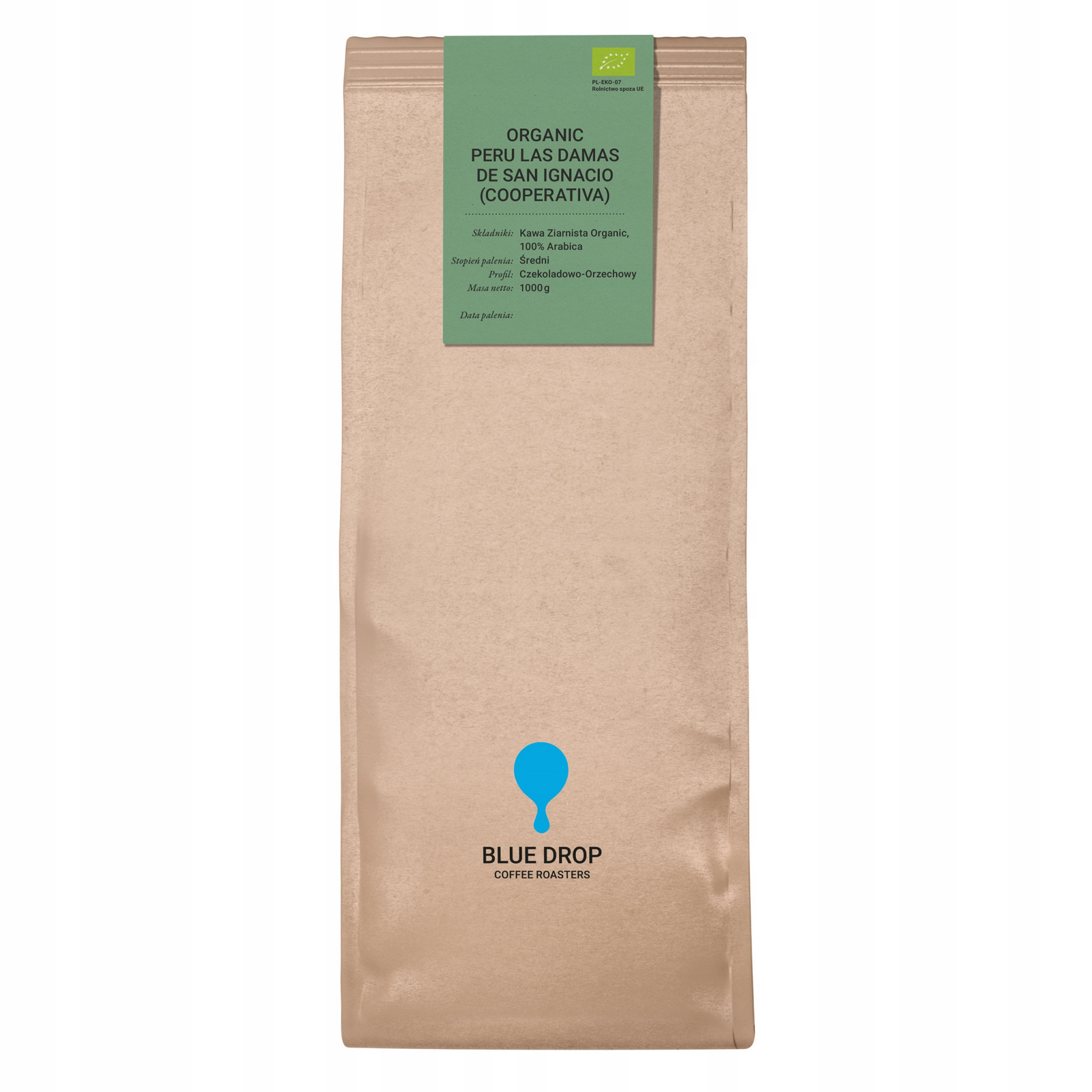 Káva Zrnková Peru 100% Arabica 1kg Káva Organic Káva Bio Čerstvě pražená