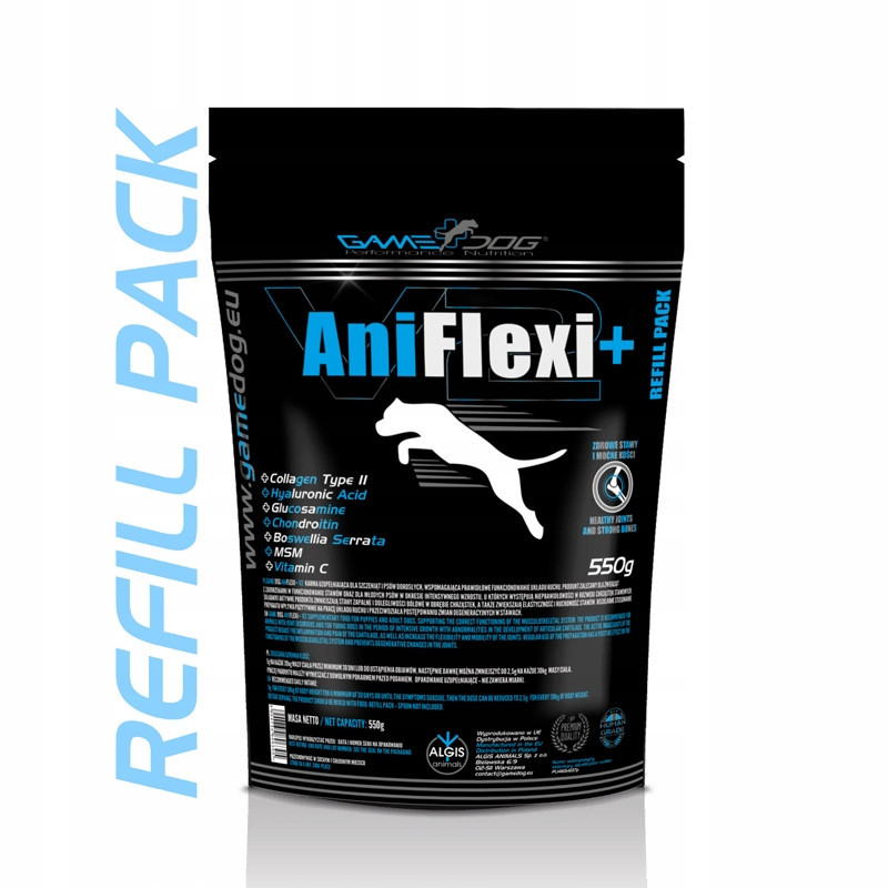 Game Dog Ani Flexi+ doplněk na klouby pro psa 550g Refill Pack