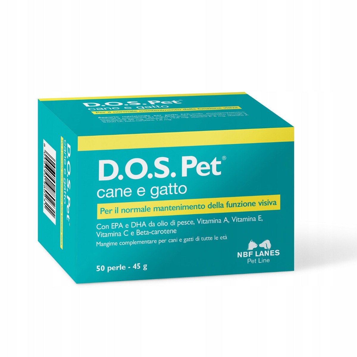 D.o.s. Pet cane e gatto Nbf Lanes Ochrana Zraku 50 tablet
