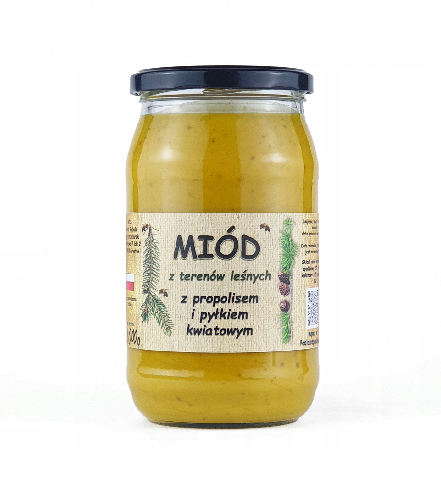 Lesní med s propolisem a pylem posiluje 1000g