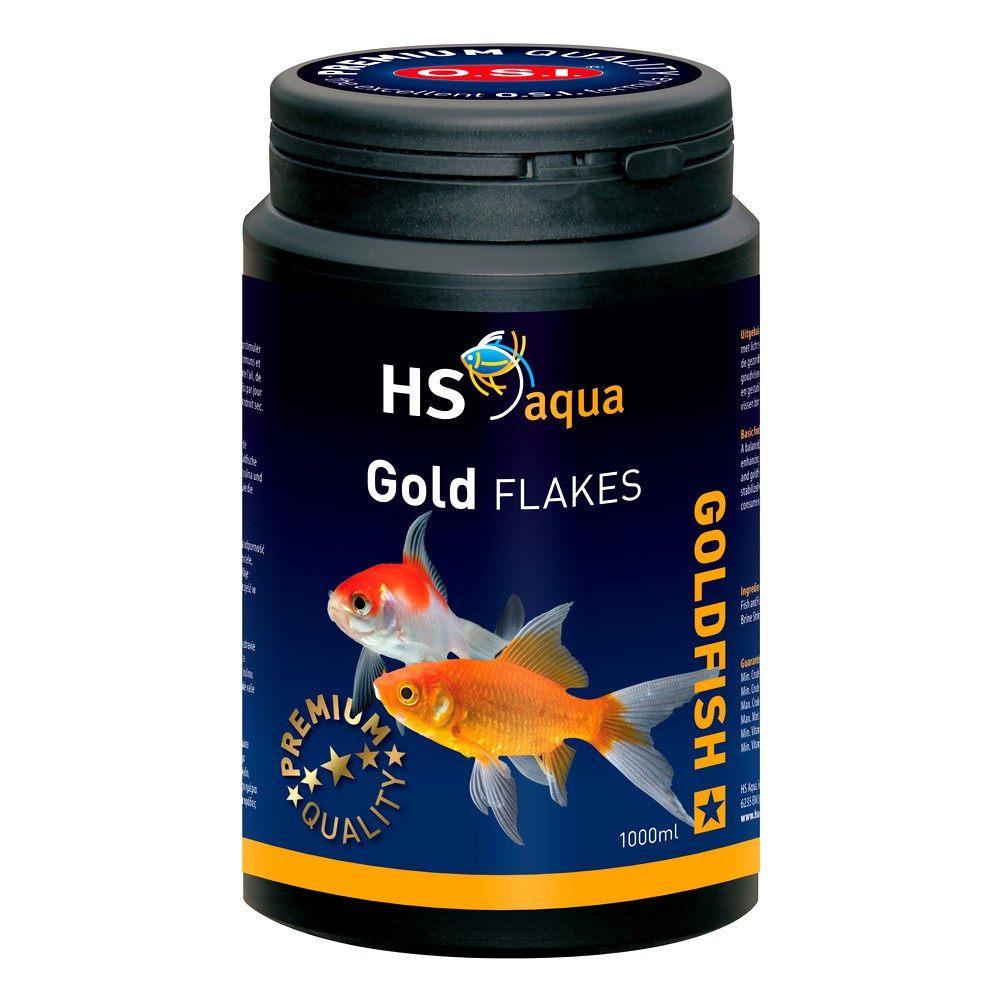 Hs Aqua Gold Flakes 1000 ML krmivo pro ryby (0030406)