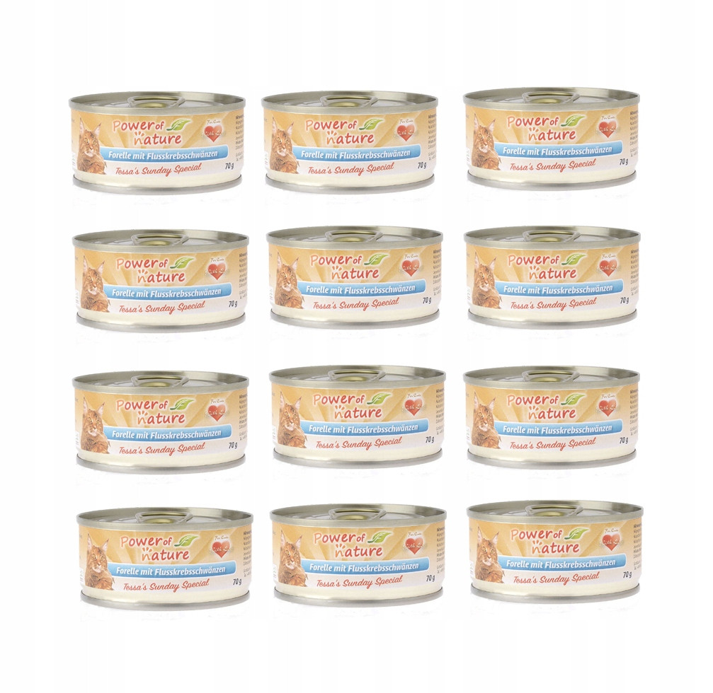 Power of Nature Tessa pstruh z ocásku Raków 12x70g