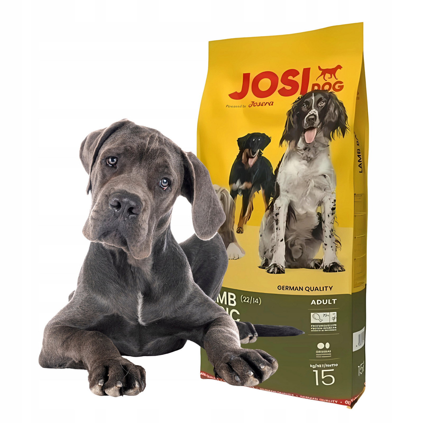 Krmivo Pro Psy Suché Josera Lamb Basic 15 Kg Velké Jehněčí Maso