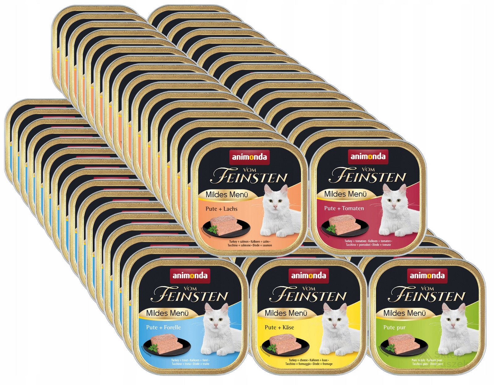 Animonda vom Feinsten Mildes Menu Set 80x100g mix chutí