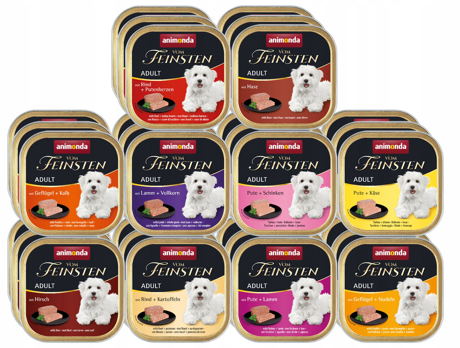 Animonda Feinsten Set 30x150g Základní MIX