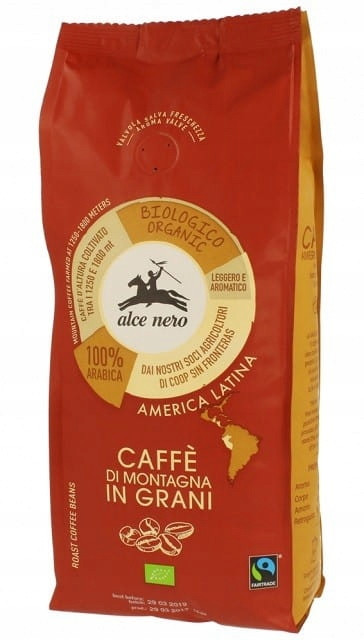 Alce nero káva káva arabica 100 % fair trade bio 500 g