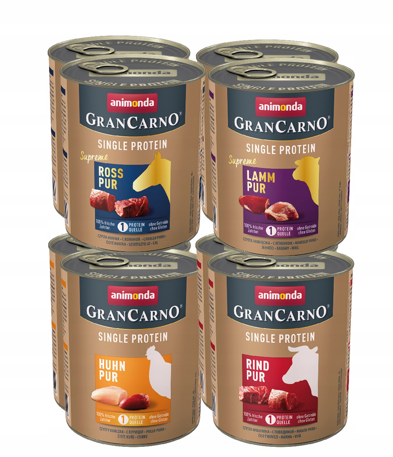 Animonda Single Supreme MIX Set 400g x8