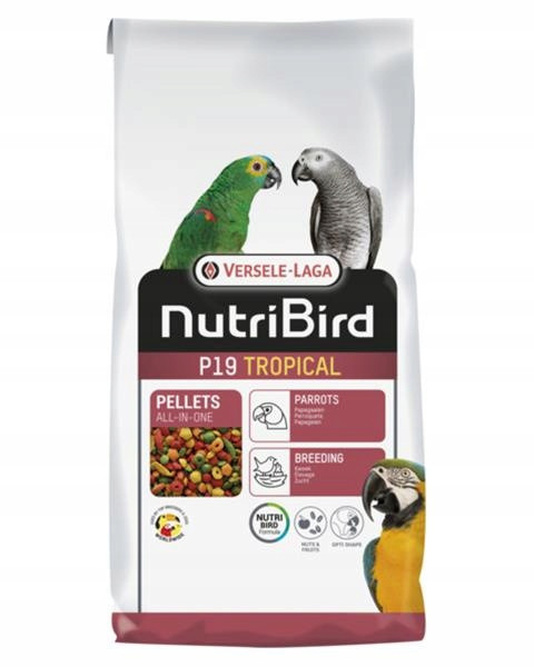 VL NutriBird P19 Tropical- extrudy pre chov, preperovanie a zvýšené nároky