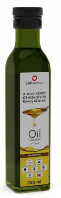 Sativa Life Oil Coctail 2 x 250 ml, Extra Set Superblend Organic